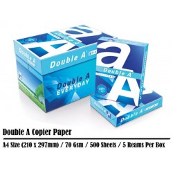 Double A A4 Paper 70GSM (500'S)