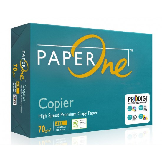 PAPERONE A3 70GSM / 75GSM COPIER PAPER 500'S