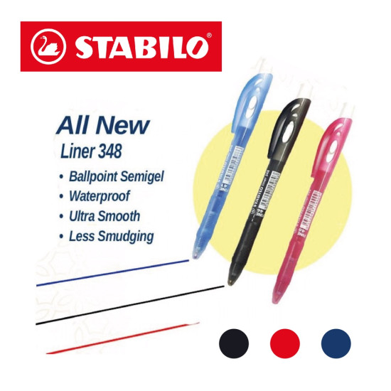 STABILO 348 Liner Ballpoint Pen