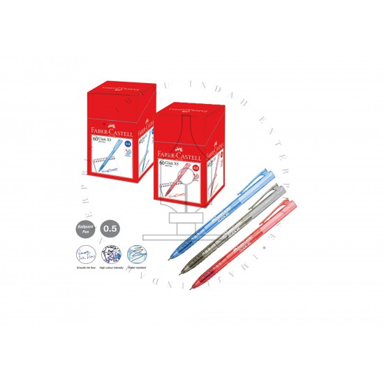 FABER CASTELL CLICK X RETRACTABLE PEN