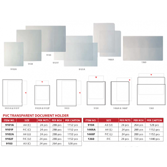 CBE DOCUMENT HOLDER / FOLDER