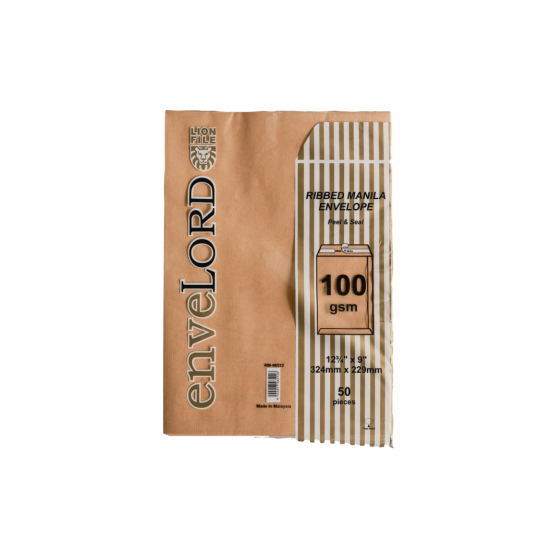 Premium 100gsm Brown Kraft 9" x 12-3/4" Envelope