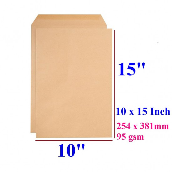 95GSM Brown Kraft 10" X 15" Envelope