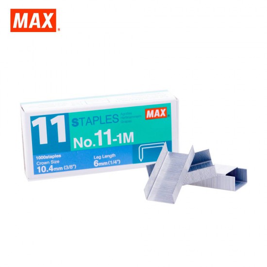 MAX NO.11-1M STAPLES (STAPLER BULLET)