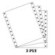 Aceform 9.5 X 11 3PLY NCR Computer Form